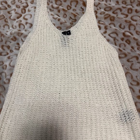 Moon & Madison Ivory Knit Tank Top - Picture 2 of 3